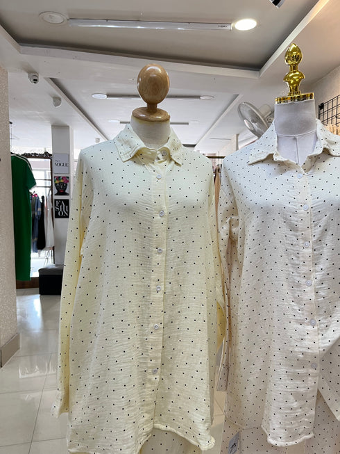 Summer Polka Dot Print Comfy Nigh Suits